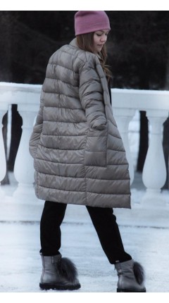 Lightweight raincoat down jacket