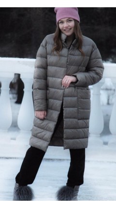 Lightweight raincoat down jacket