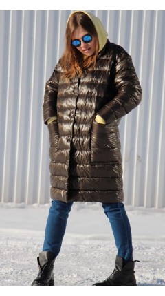 Lightweight raincoat down jacket